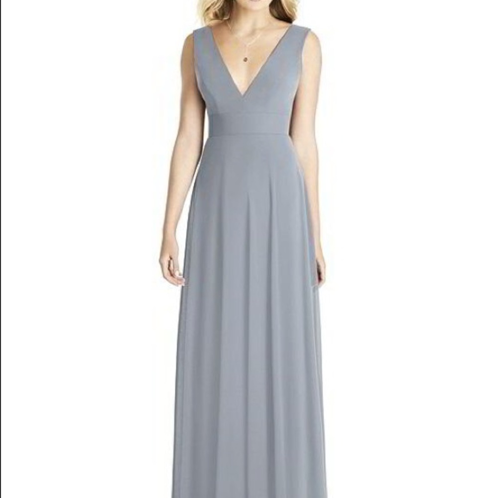 **DESSY BRIDESMAIDS DRESS 8185 PLATNIUM SIZE 16**
